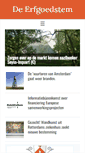 Mobile Screenshot of erfgoedstem.nl